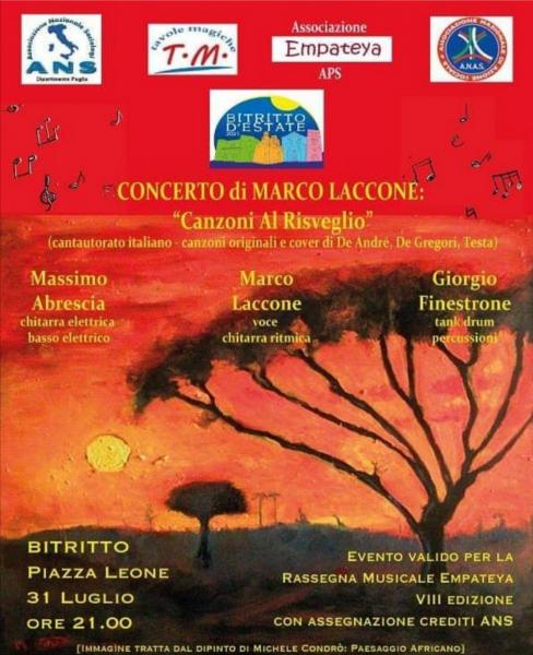 Marco Laccone in concerto