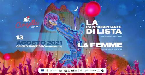 Riparte il Cinzella Festival, ospiti: La Rappresentante di Lista e La Femme