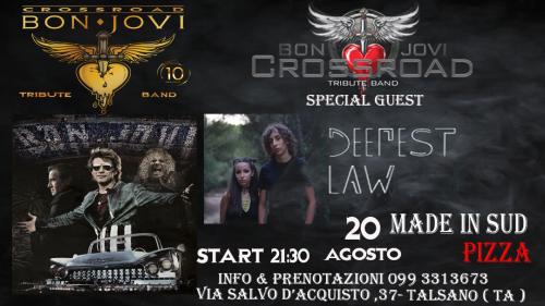 Crossroad Bon Jovi Tribute Live Special Guest Deepest Law