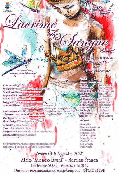 LACRIME & SANGUE... il musical, diretto da Claudio Russano