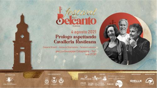 Aspettando "Cavalleria Rusticana" con Teresa Ludovico, Antonio Stornaiolo e Cesare Orselli