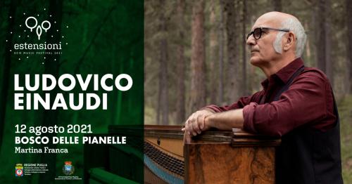 Ludovico Einaudi in concerto • Summer Tour | Estensioni Eco Music Festival SOLDOUT