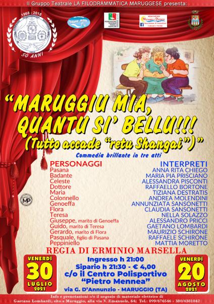 MARUGGIU MIA QUANTU SI' BELLU!!! (Tutto accade "retu Shangai")