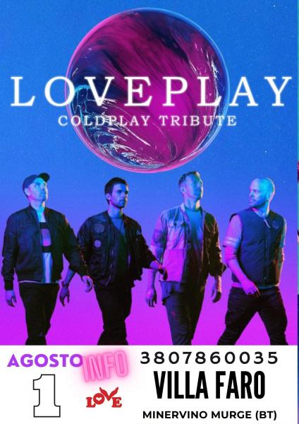 LoVePlaY - Coldplay Tribute live Villa Faro