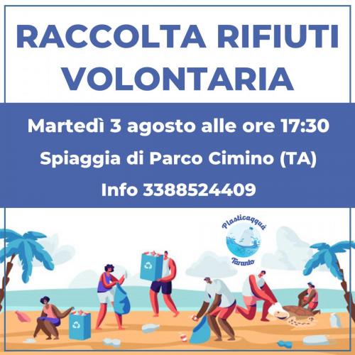 Raccolta Rifiuti Volontaria a Parco Cimino