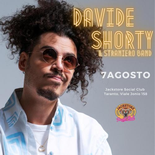 DAVIDE SHORTY & STRANIERO BAND Live | Jackstore Social Club Taranto