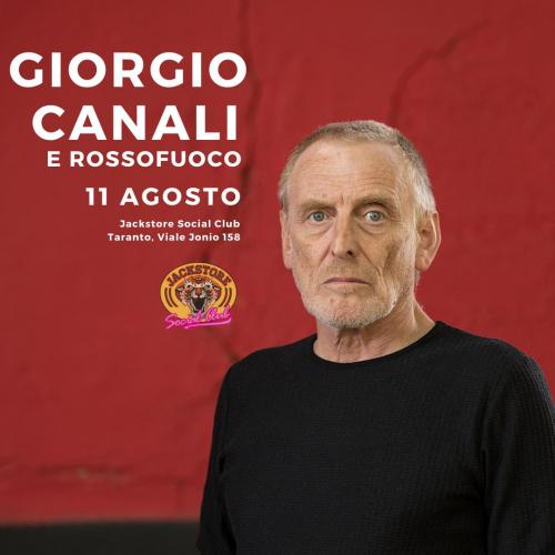 GIORGIO CANALI & ROSSOFUOCO Live | Jackstore Social Club Taranto