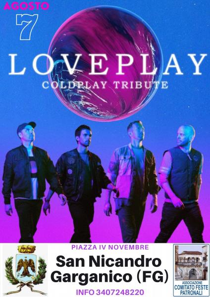 LoVePlaY - Coldplay Tribute live Piazza IV Novembre