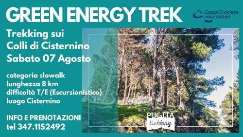 GREEN ENERGY TREK Trekking sui Colli di Cisternino