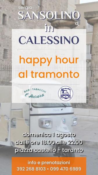 SANSOLINO in CALESSINO - HAPPY HOUR