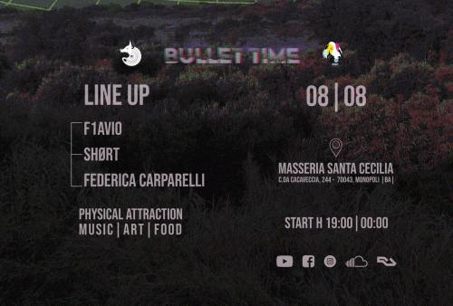 Bullet Time at Masseria S. Cecilia 08.08 w/ F1avio - Shørt - Federica Carparelli