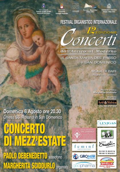 Festival Organistico Internazionale "Concerto di Mezz'estate" per organo e sassofono