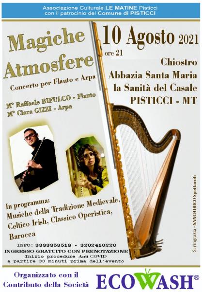 MAGICHE ATMOSFERE  Concerto per Flauto e Arpa