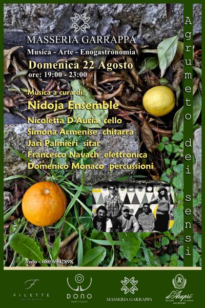 "Agrumeto Dei Sensi"  Musica - Arte - Enogastronomia