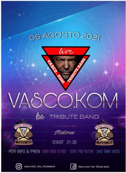 Vasco.kom live Tour Estivo 2021