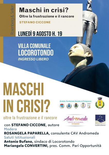 Stefano Ciccone presenta "Maschi in crisi?"