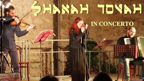 A Manduria il gruppo Shanah Tovah in concerto e cena con piatti ebraici italiani nel giardino di Palazzo Donna Elisabetta