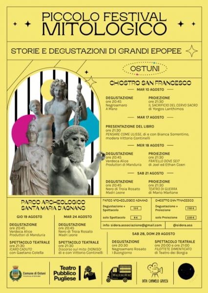 Piccolo Festival Mitologico - discorso sul Mito: Dioniso!