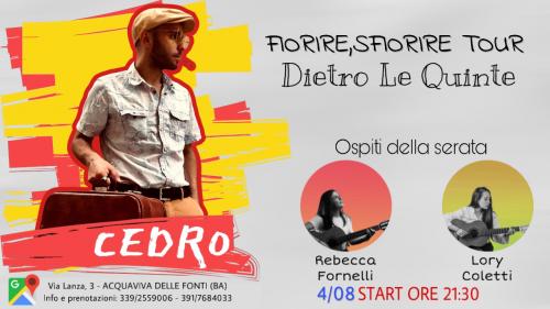 CEDRO / Rebecca Fornelli / Lory Coletti  LIVE