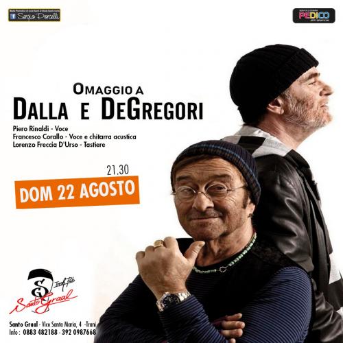 Omaggio a Dalla e De Gregori a Trani Santo Graal