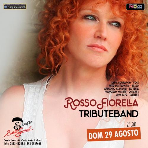 Rosso Fiorella tribute band a Trani Santo Graal