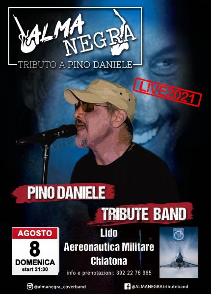 ALMANEGRA Pino Daniele Tribute Band al LIDO AERONAUTICA MILITARE - CHIATONA
