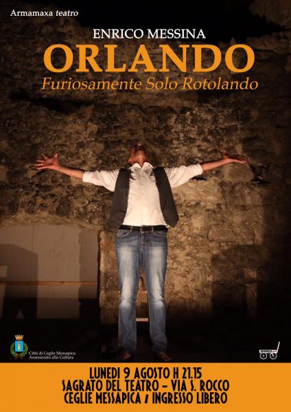 Orlando furiosamente solo rotolando