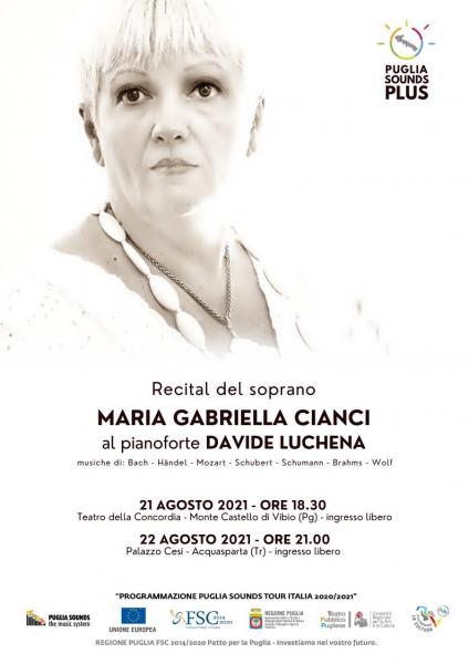 Recital del soprano Maria Gabriella Cianci