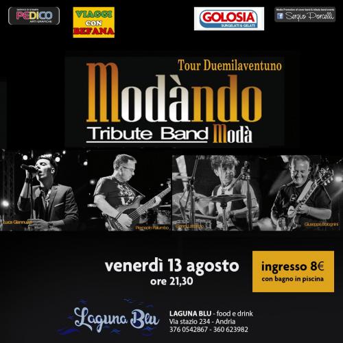 Modàndo Tribute Band Modà live Andria