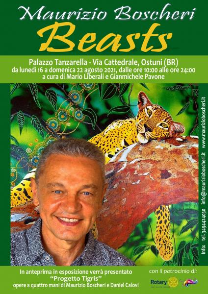 Beasts - Dipinti di Maurizio Boscheri