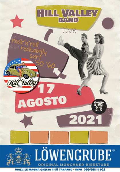 Hill Valley band live al Lowengrube
