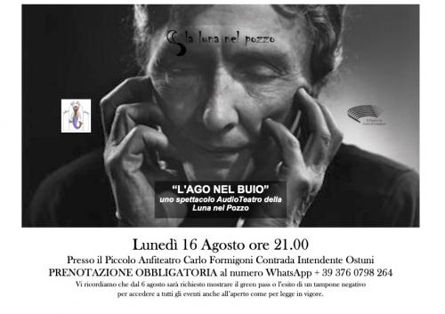 “L'AGO NEL BUIO”