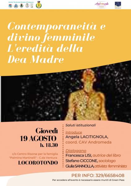 Contemporaneità e divino femminile. L'eredità della Dea Madre - Presentazione con Francesca Lis