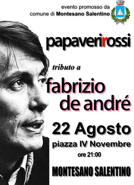 PAPAVERI ROSSI - Tributo a Fabrizio e André