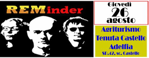 REMinder - R.E.M. Tribute Band in Concerto