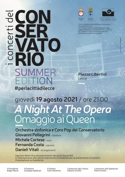 A NIGHT AT THE OPERA - Omaggio ai Queen