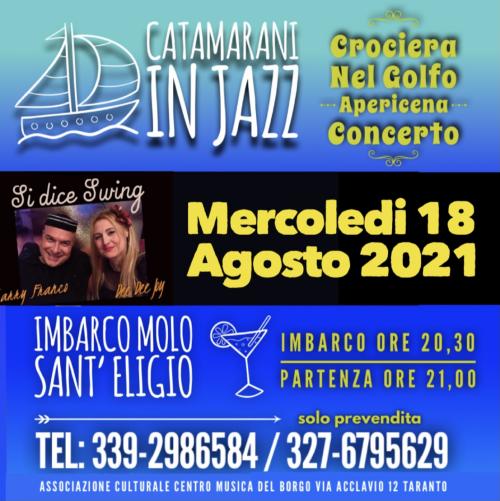 CATAMARANI IN JAZZ NEI DUE MARI DI TARANTO