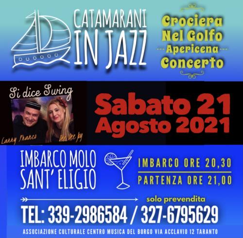CATAMARANI IN JAZZ NEI DUE MARI DI TARANTO
