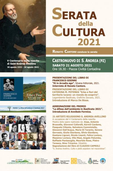 21 artisti Lucani rileggono la vita e l’opera di Sant’Andrea Avellino | Serata della Cultura 2021