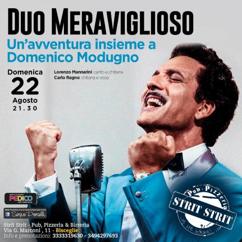Duo Meraviglioso - Omaggio a Domenico Modugno a Bisceglie