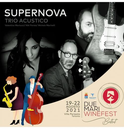 SuperNova Trio Acustico Live Due Mari Wine Fest