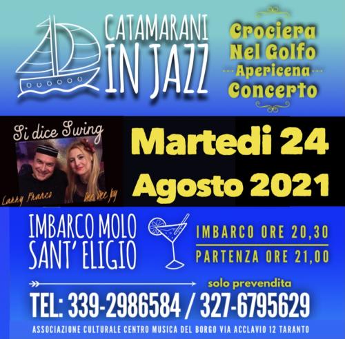 CATAMARANI IN JAZZ NEI DUE MARI DI TARANTO