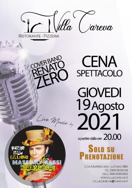3.2.1. Zero Tribute Band Renato Zero a Villa Careva