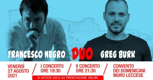 Francesco Negro / Greg Burk Duo