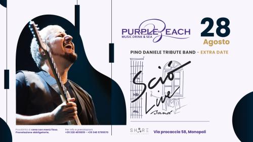 Sciò live band - Pino Daniele Forever in concerto