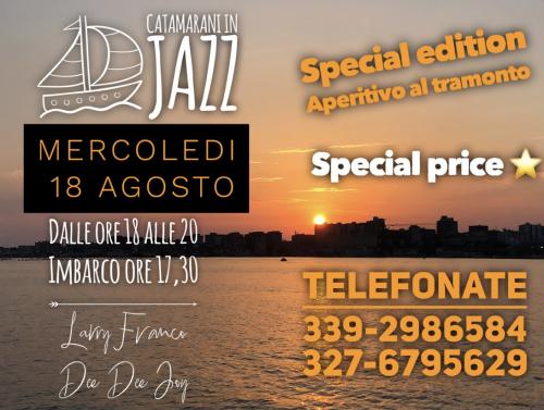 CATAMARANI IN JAZZ - APERITIVO AL TRANONTO