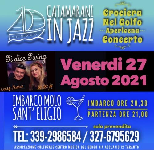 CATAMARANI IN JAZZ NEI DUE MARI DI TARANTO