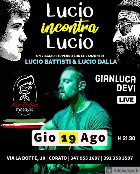Gianluca Devi - Tributo ai Cantautori Italiani | Omaggio speciale a Lucio Battisti & Lucio Dalla
