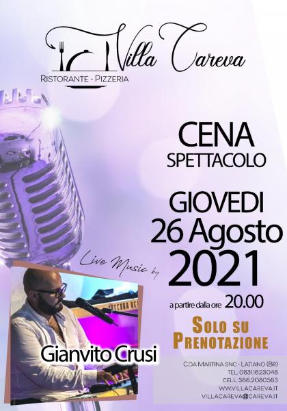 Canta a Villa Careva con Gianvito Crusi