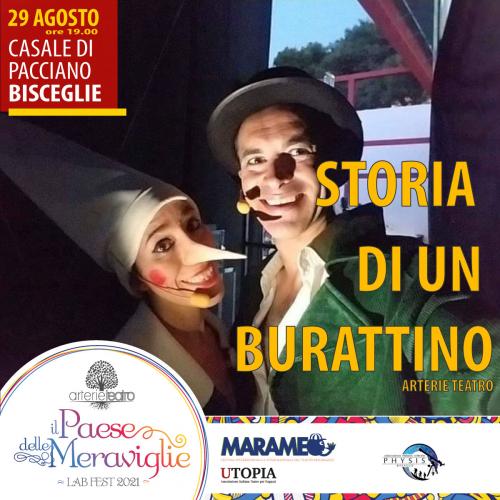 STORIA DI UN BURATTINO - Il Paese delle Meraviglie 7^ ed.